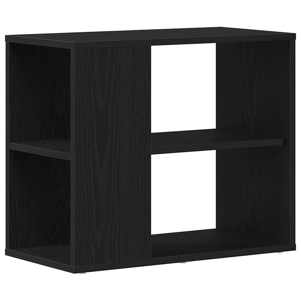 Aparador Roble Negro 60 x 30 x 50 cm Madera de ingeniería