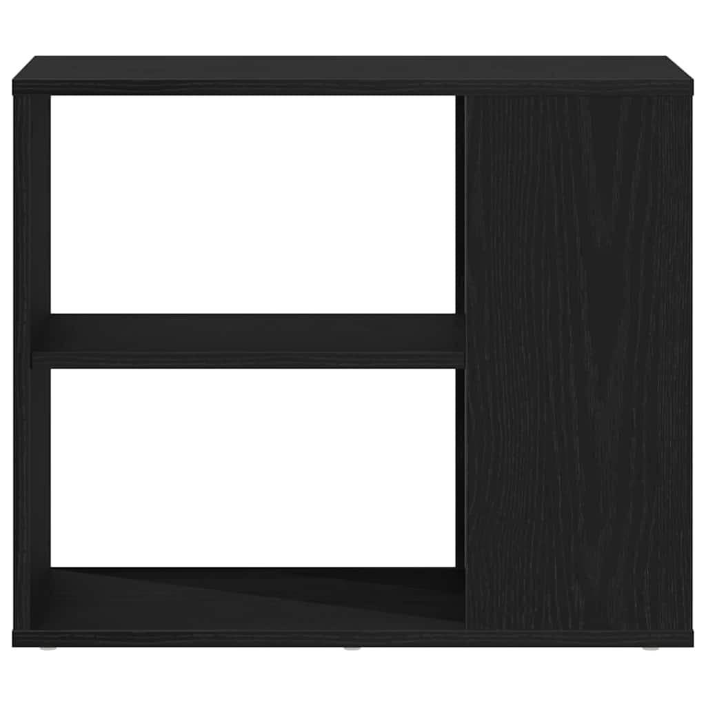 Aparador Roble Negro 60 x 30 x 50 cm Madera de ingeniería