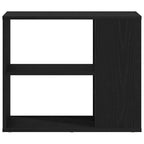 Aparador Roble Negro 60 x 30 x 50 cm Madera de ingeniería