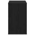 Aparador Roble Negro 60 x 30 x 50 cm Madera de ingeniería