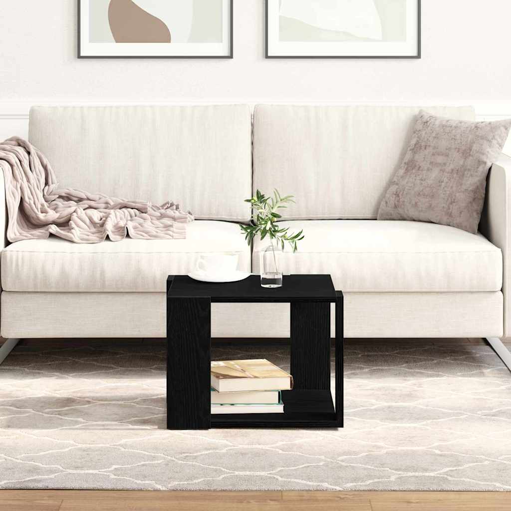Aged Wood Coffee Table 32 x 32 x 30 cm