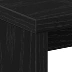 Armario de Noche 2 pcs Roble Negro 40 x 30 x 40 cm
