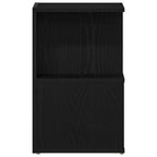 Armario de Noche 2 pcs Roble Negro 35 x 35 x 55 cm