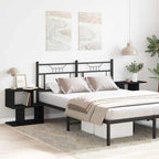 Armario de Noche 2 pcs Roble Negro 50 x 30 x 51,5 cm