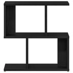 Armario de Noche 2 pcs Roble Negro 50 x 30 x 51,5 cm