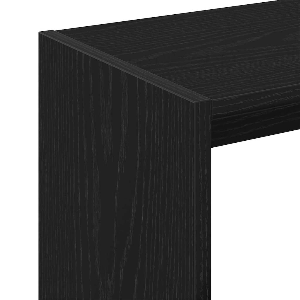 Mesa lateral Roble Negro 50 x 26 x 50 cm Madera de ingeniería