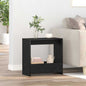 Mesa lateral Roble Negro 50 x 26 x 50 cm Madera de ingeniería