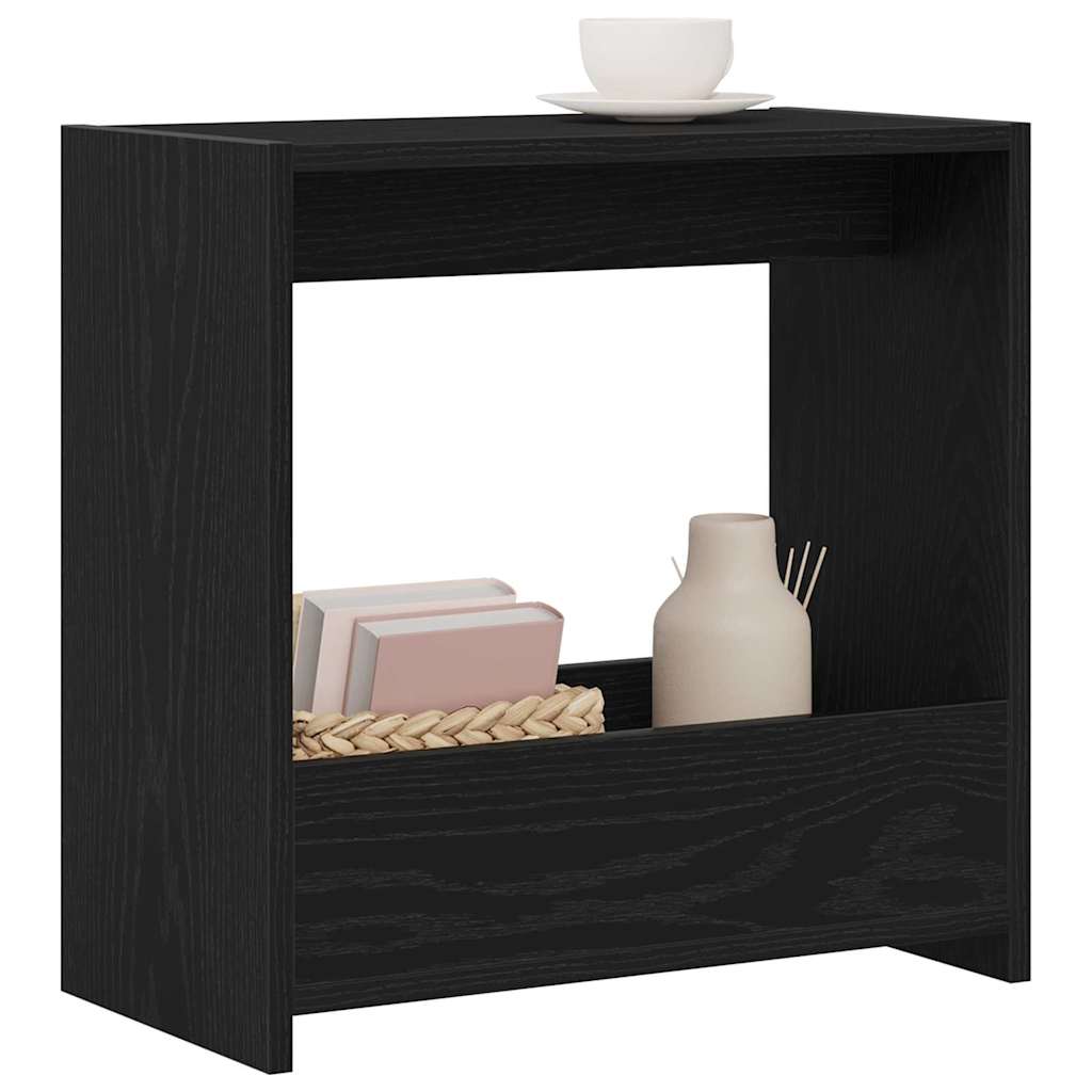 Mesa lateral Roble Negro 50 x 26 x 50 cm Madera de ingeniería