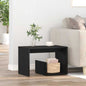 Mesa lateral Roble Negro 59 x 36 x 38 cm Madera de ingeniería