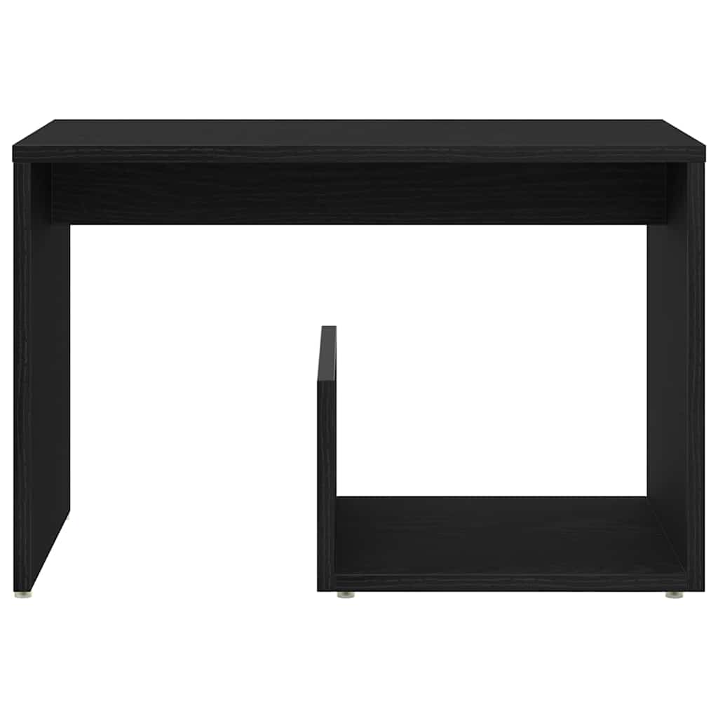 Mesa lateral Roble Negro 59 x 36 x 38 cm Madera de ingeniería
