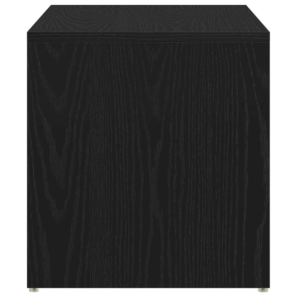 Mesa lateral Roble Negro 59 x 36 x 38 cm Madera de ingeniería