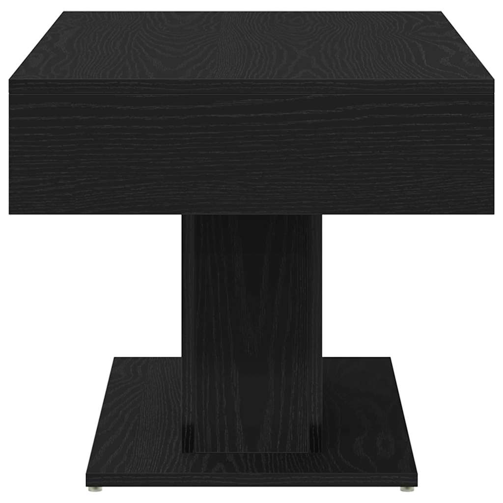 Mesa de Café Roble Negro 96 x 50 x 45 cm Madera de ingeniería