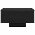 Mesa de Café Roble Negro 60 x 60 x 31,5 cm Madera de ingeniería