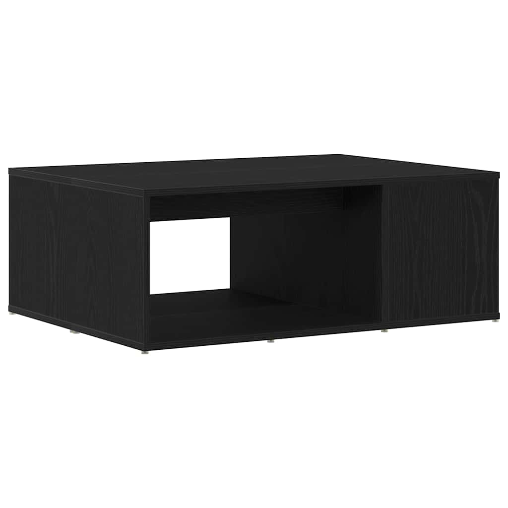 Mesa de Café Roble Negro 90 x 67 x 33 cm Madera de ingeniería