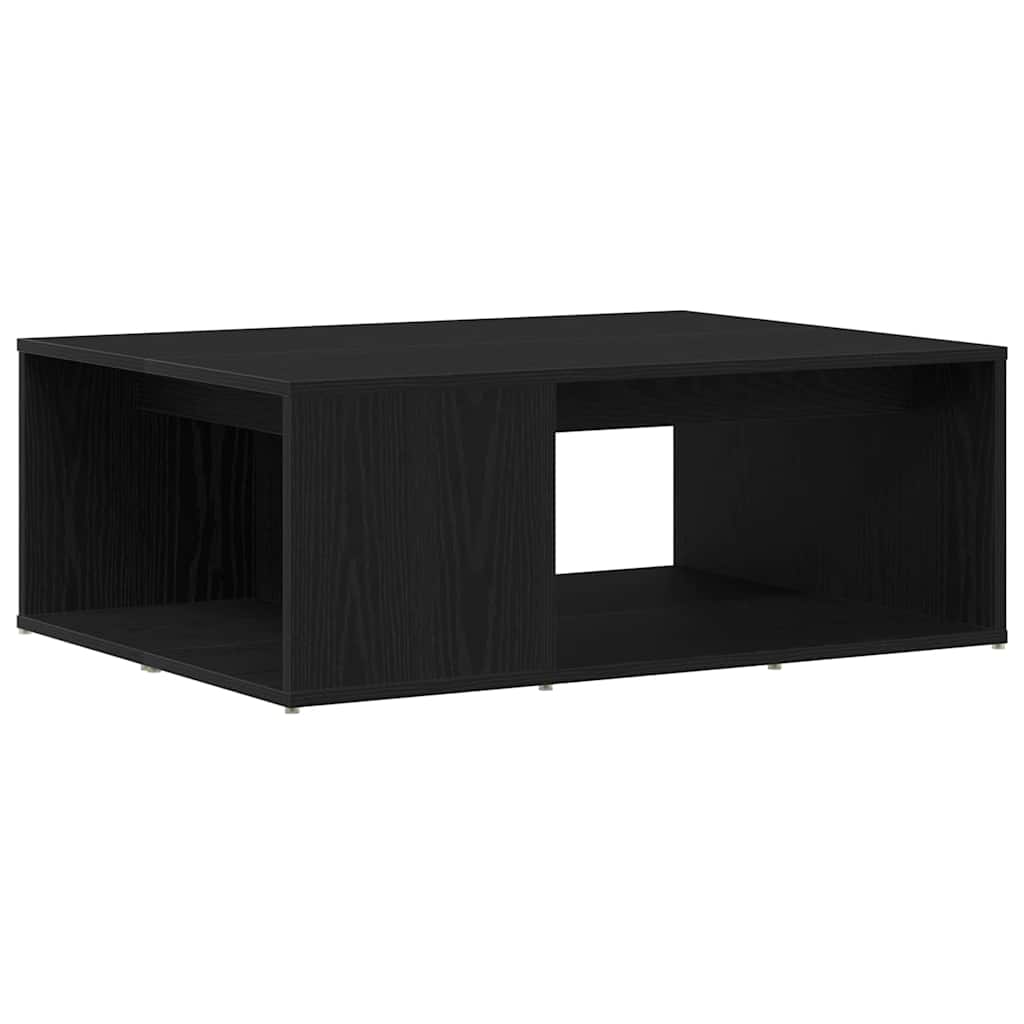 Mesa de Café Roble Negro 90 x 67 x 33 cm Madera de ingeniería