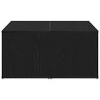 Mesa de Café Roble Negro 90 x 67 x 33 cm Madera de ingeniería