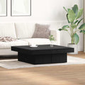 Mesa de Café Roble Negro 90 x 90 x 28 cm Madera de ingeniería