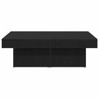 Mesa de Café Roble Negro 90 x 90 x 28 cm Madera de ingeniería