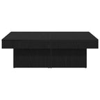 Mesa de Café Roble Negro 90 x 90 x 28 cm Madera de ingeniería