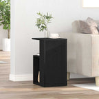 Mesa lateral Roble Negro 36 x 30 x 56 cm Madera de ingeniería