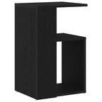 Mesa lateral Roble Negro 36 x 30 x 56 cm Madera de ingeniería