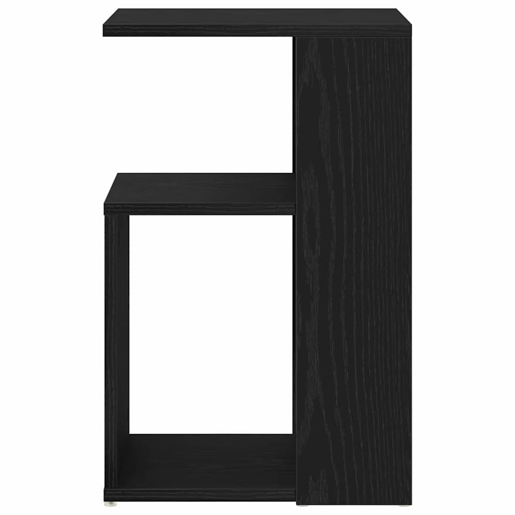 Mesa lateral Roble Negro 36 x 30 x 56 cm Madera de ingeniería