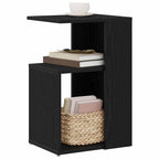 Mesa lateral Roble Negro 36 x 30 x 56 cm Madera de ingeniería
