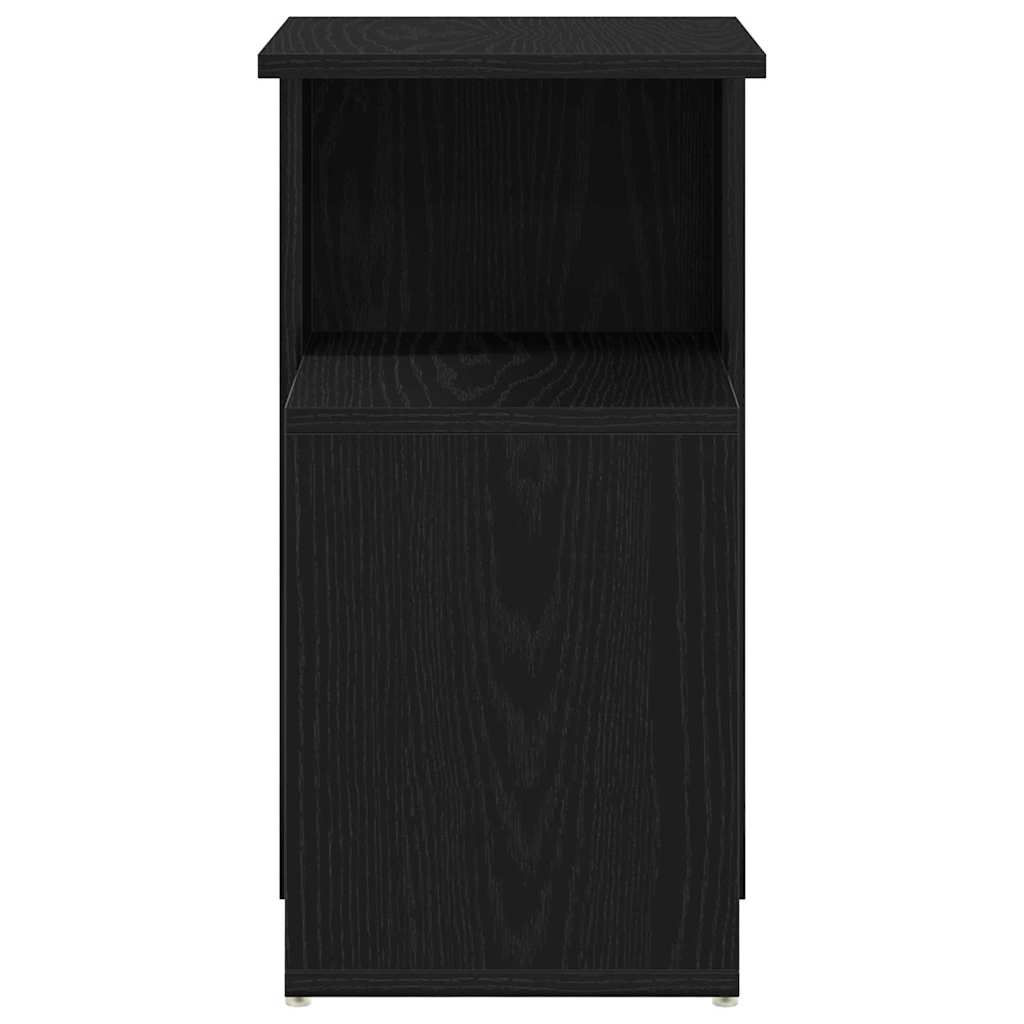 Mesa lateral Roble Negro 36 x 30 x 56 cm Madera de ingeniería