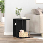 Mesa lateral Roble Negro 50 x 30 x 50 cm Madera de ingeniería