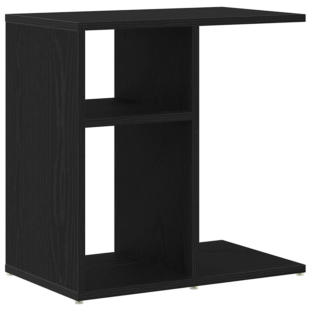 Mesa lateral Roble Negro 50 x 30 x 50 cm Madera de ingeniería