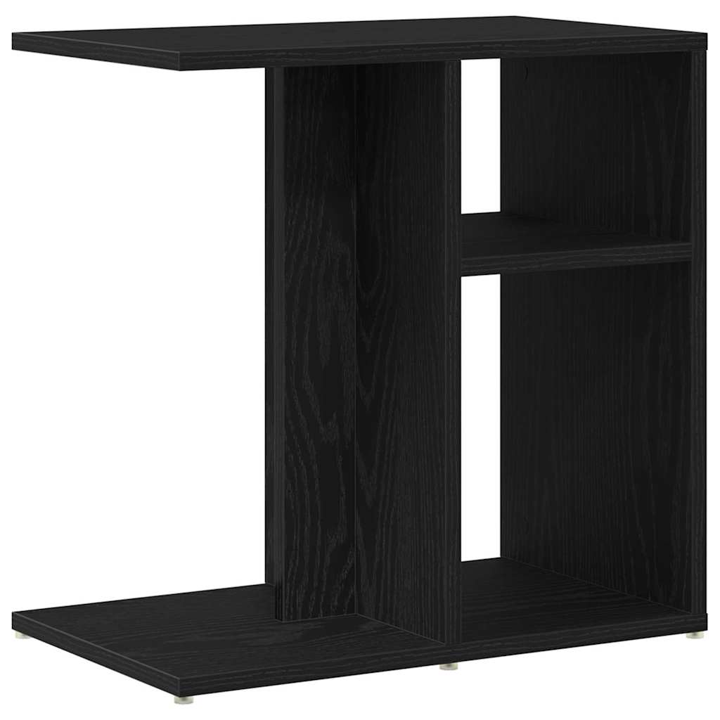 Mesa lateral Roble Negro 50 x 30 x 50 cm Madera de ingeniería