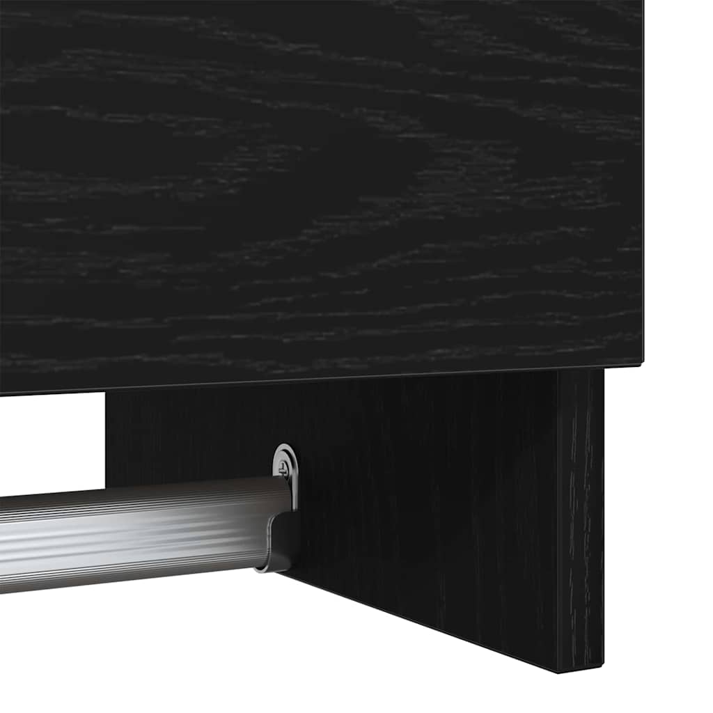 Armario Roble Negro 100 x 32,5 x 35 cm Madera contrachapada
