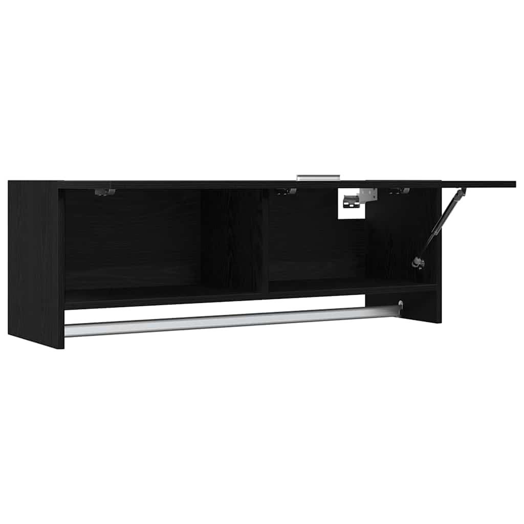 Armario Roble Negro 100 x 32,5 x 35 cm Madera contrachapada