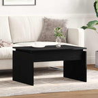 Mesa de Café Roble Negro 68 x 50 x 38 cm Madera de ingeniería