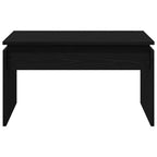 Mesa de Café Roble Negro 68 x 50 x 38 cm Madera de ingeniería