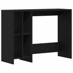 Escritorio Roble Negro 102,5 x 35 x 75 cm Madera de ingeniería