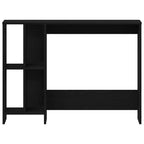 Escritorio Roble Negro 102,5 x 35 x 75 cm Madera de ingeniería