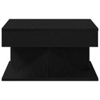 Mesa de Café Roble Negro 57 x 57 x 30 cm Madera de ingeniería
