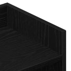 Vitrina Roble Negro 105 x 30 x 70 cm Madera contrachapada