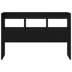 Vitrina Roble Negro 105 x 30 x 70 cm Madera contrachapada