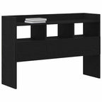 Vitrina Roble Negro 105 x 30 x 70 cm Madera contrachapada