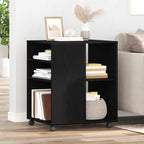 Armario de almacenamiento Roble Negro 60 x 53 x 72,5 cm