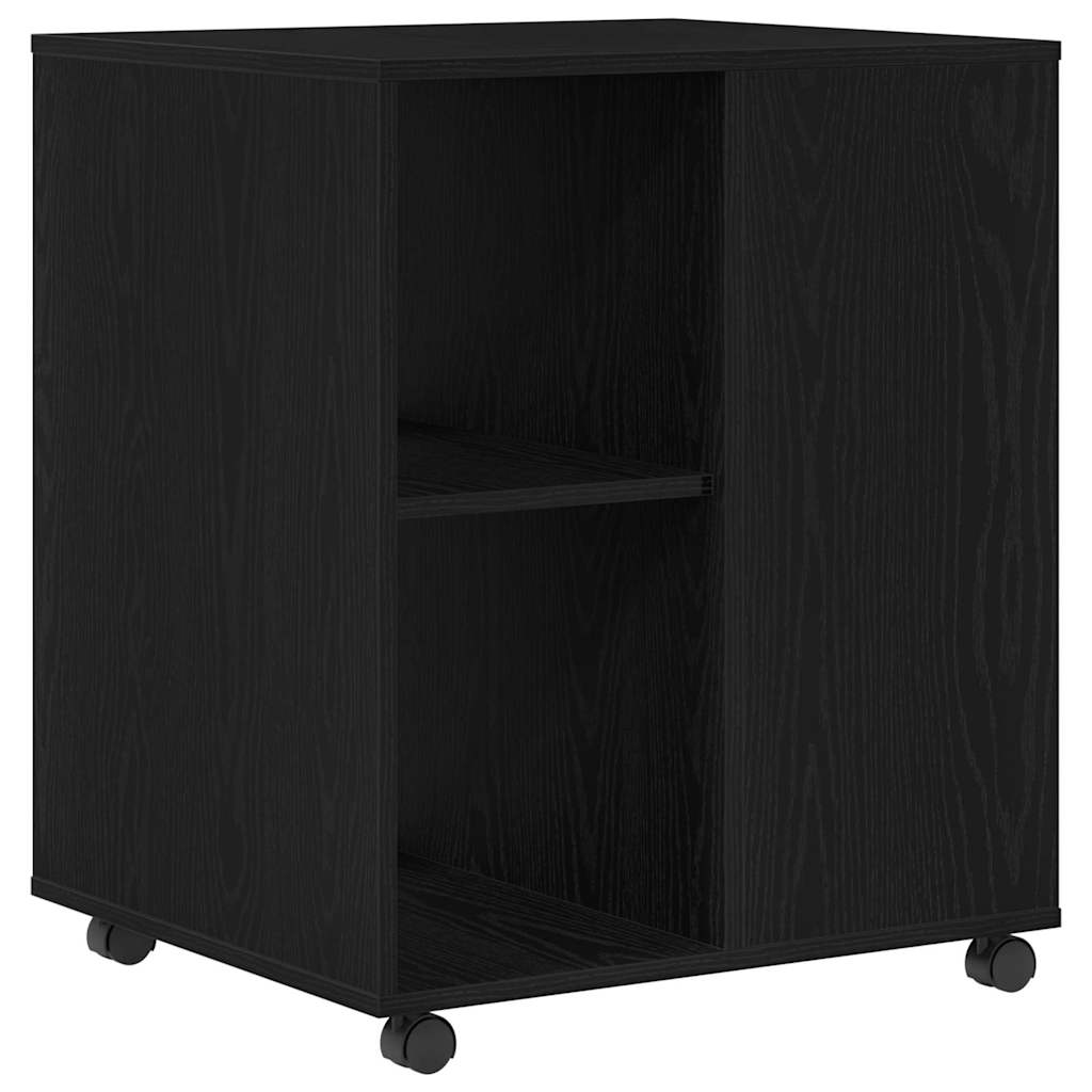 Armario de almacenamiento Roble Negro 60 x 53 x 72,5 cm