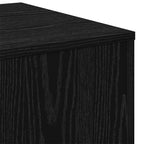 Mesa Nido 3 pcs Roble Negro Madera de ingeniería