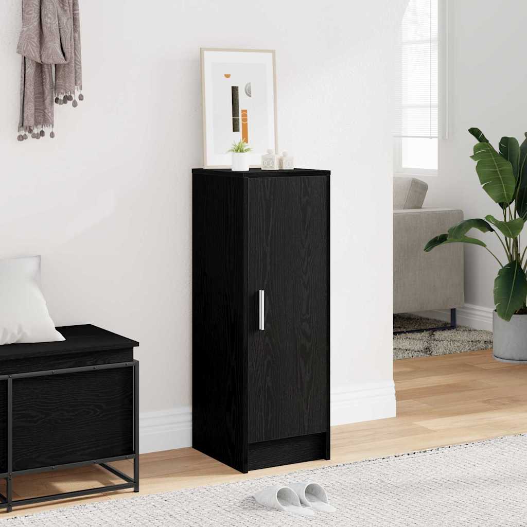Armario para Zapatos 2 pcs Roble Negro 32 x 35 x 70 cm