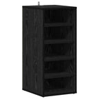 Armario para Zapatos 2 pcs Roble Negro 32 x 35 x 70 cm