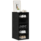 Armario para Zapatos 2 pcs Roble Negro 32 x 35 x 70 cm