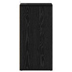 Armario para Zapatos 2 pcs Roble Negro 32 x 35 x 70 cm