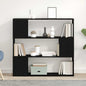 Conjunto de mueble de TV 10 pcs Madera envejecida