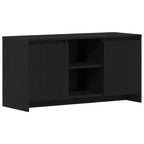Gabinete de TV Roble Negro 102 x 37,5 x 52,5 cm